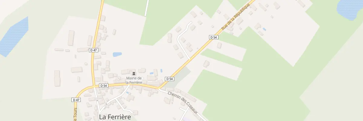 Plan du 1 Rue des Brunelleries à La Ferrière