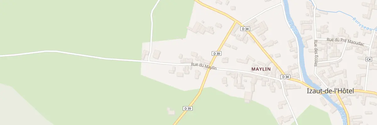 Plan du 8 Che de la MAOURE à Izaut-de-l’Hôtel