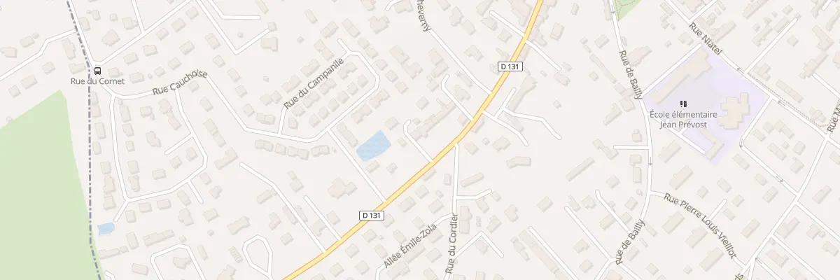 Plan du 78T Rue Ferdinand Lechevallier à Yvetot
