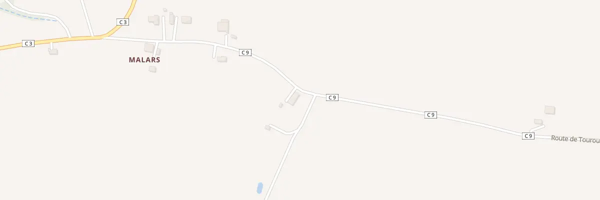 Plan du 362 Rte de Tourous à Caudecoste