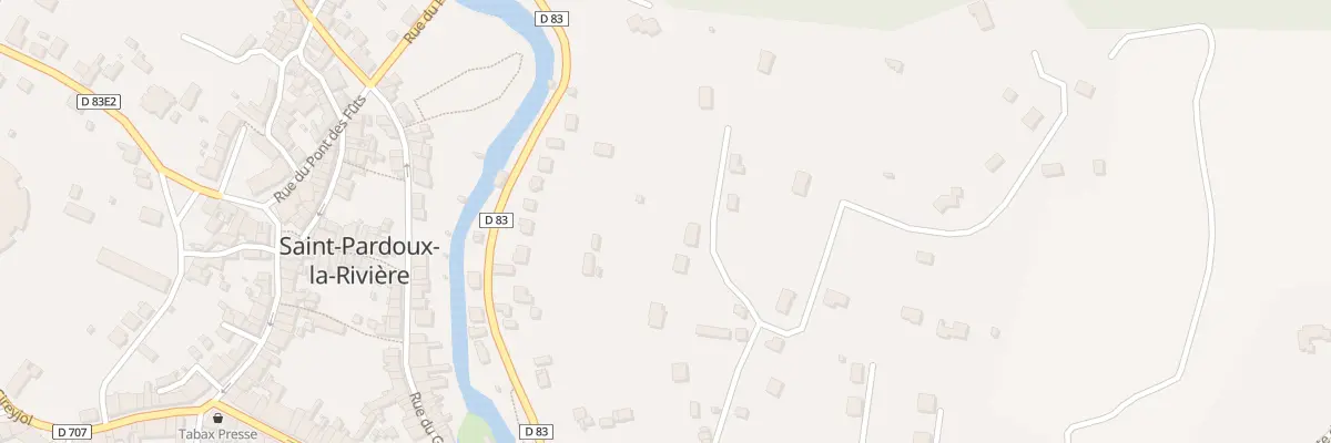 Plan du 237 Rue Pierre et Marie Curie à Saint-Pardoux-la-Rivière