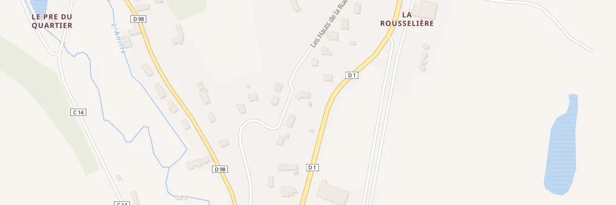 Plan du 13 Le Haut de la Rue Creuse à Conflans-sur-Anille
