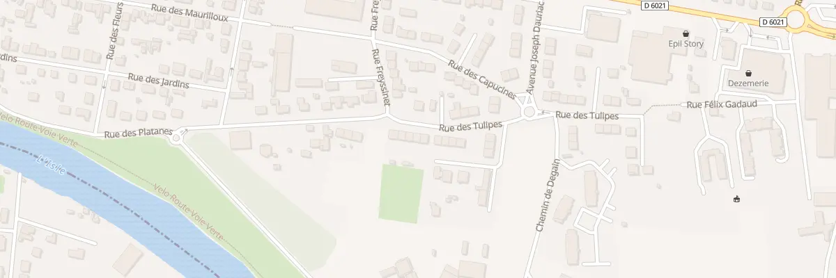 Plan du 16 Rue des Tulipes à Trélissac