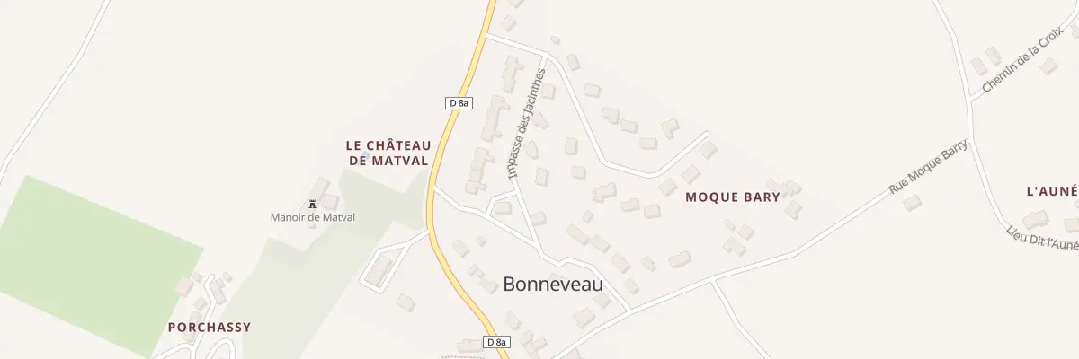 Plan du 7 Imp des Jacinthes à Bonneveau