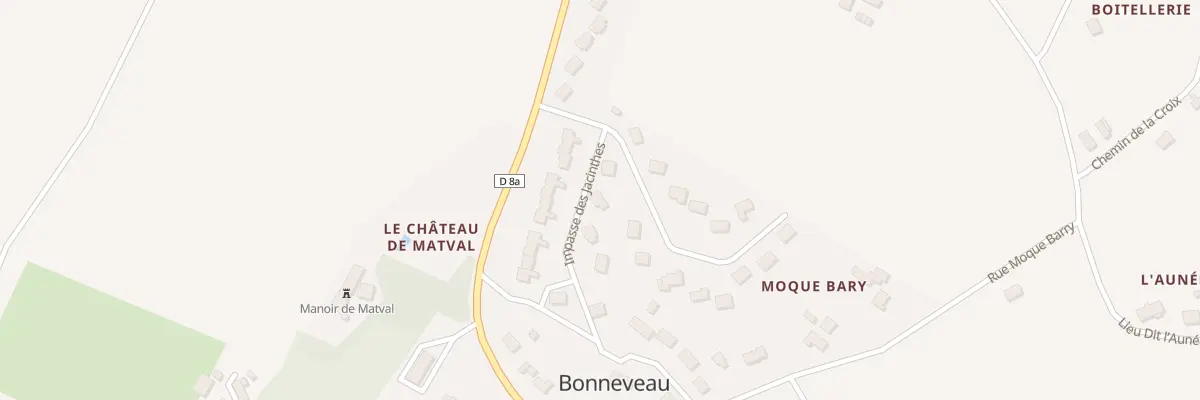 Plan du 3 Imp des Jacinthes à Bonneveau