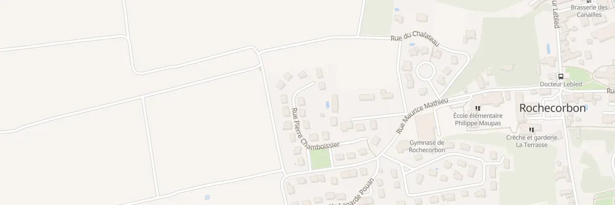 Plan du 16 Rue Pierre Chamboissier à Rochecorbon