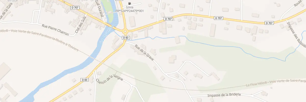 Plan du 101 Rue de la Grave à Saint-Pardoux-la-Rivière