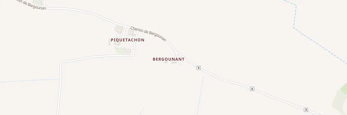 Plan du 5095 Bergounant à Gimbrède