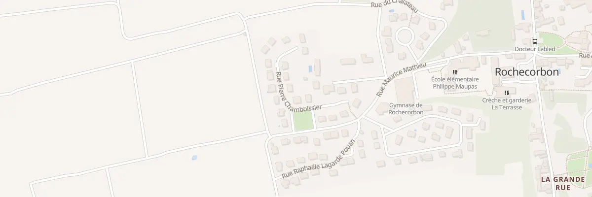 Plan du 10 Rue Pierre Chamboissier à Rochecorbon
