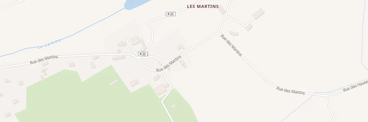 Plan du 10 Rue des Martins à Chéronvilliers