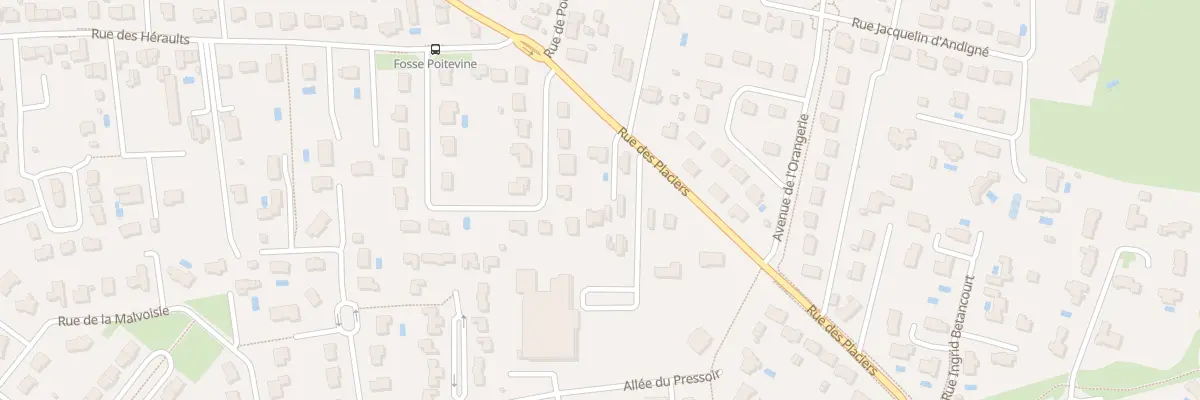 Plan du 43 Rue du Placier à Saint-Avertin