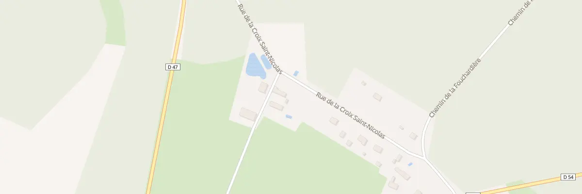 Plan du 14 Rue de la Croix de St Nicolas à La Ferrière