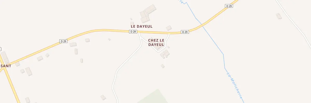 Plan du 5098 Chez le Dayeuil à Chabrac