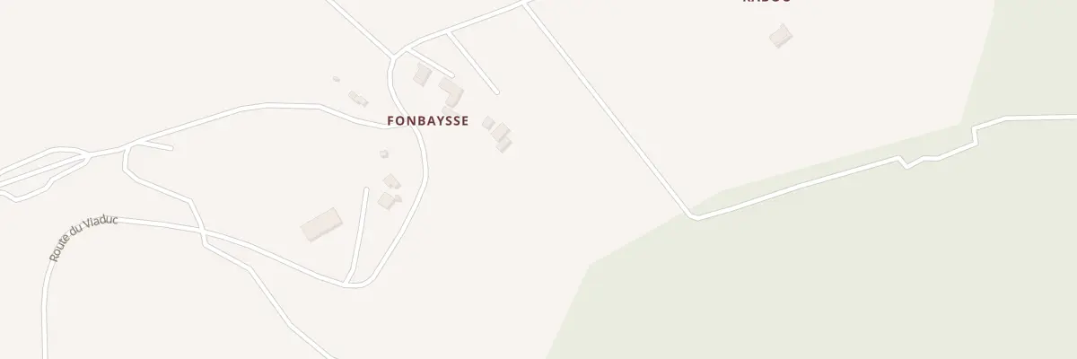 Plan du 3 Fonbaysse à Monbalen
