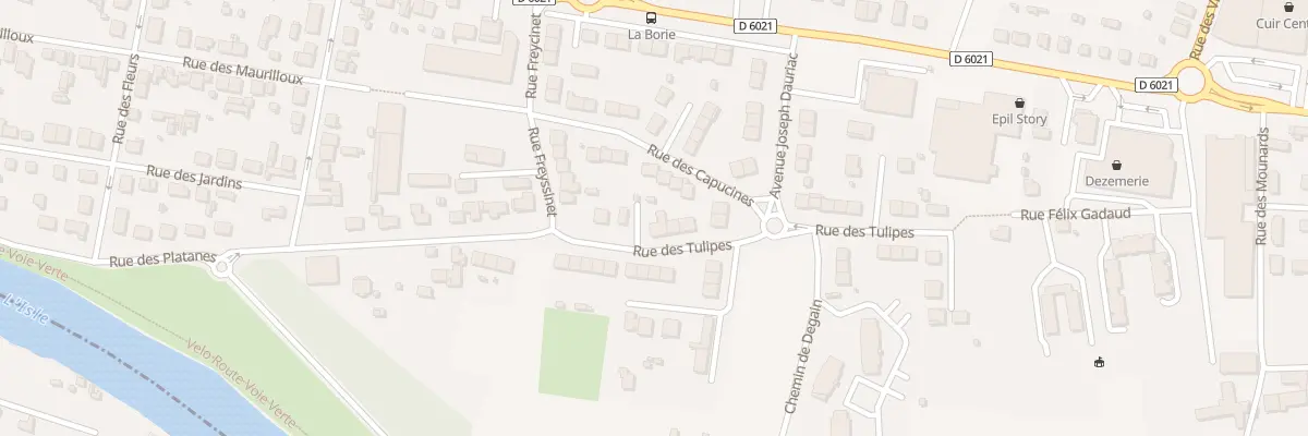 Plan du 9 Rue des Tulipes à Trélissac