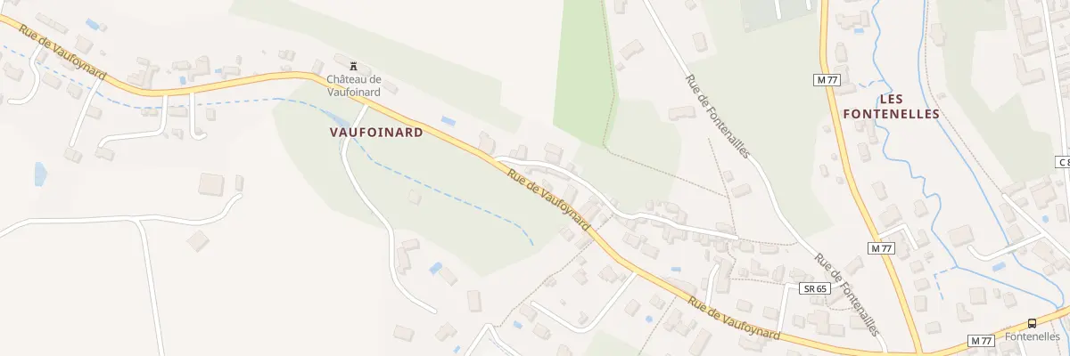 Plan du 30 Rue Vaufoynard à Rochecorbon