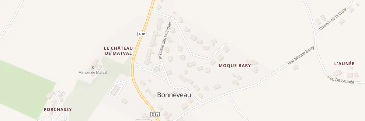 Plan du 4 Rue Laurent Foreau à Bonneveau