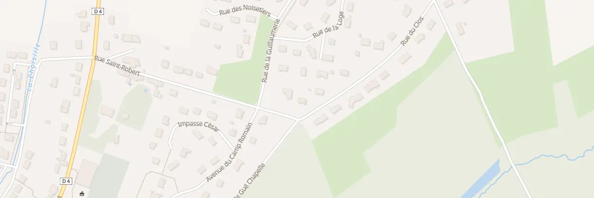 Plan du 1 Rue du Clos à Nouzilly
