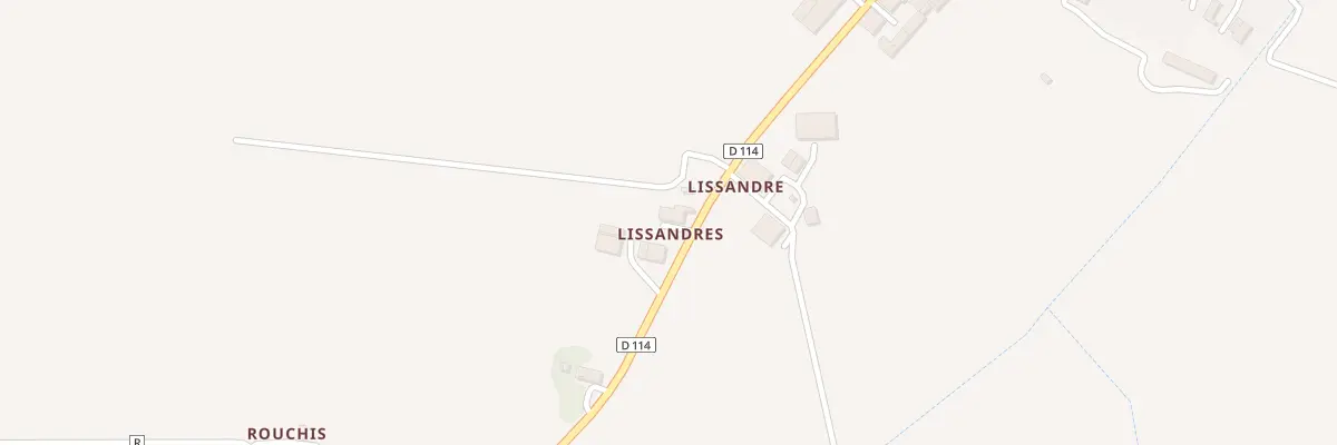 Plan du 138 Lissandres à Saint-Nicolas-de-la-Balerme