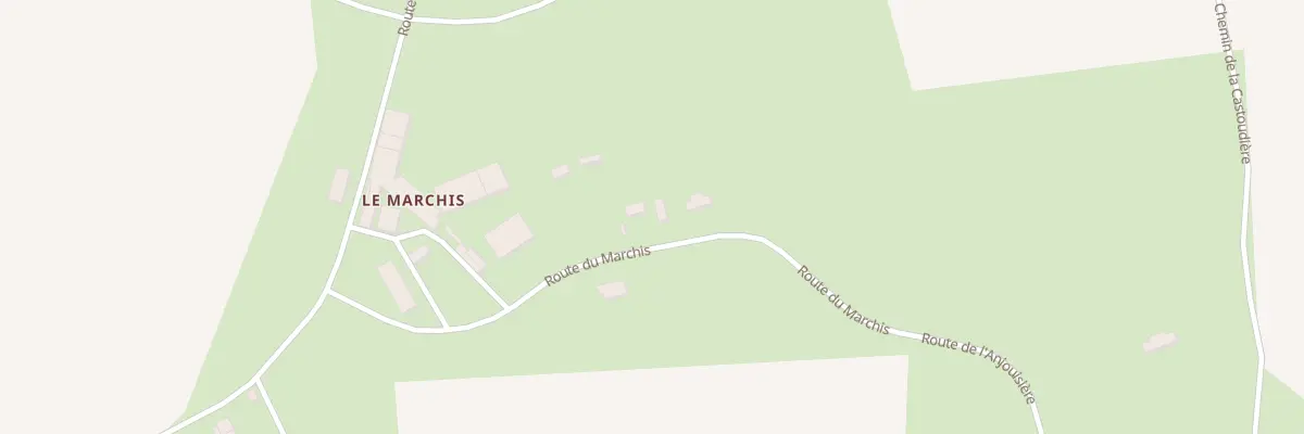 Plan du 56 Le Marchis à Beaulieu