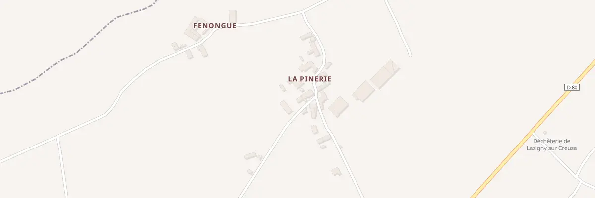 Plan du 24 La Pinerie à Lésigny