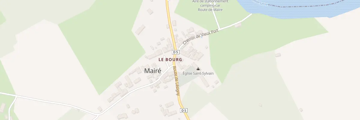 Plan du 4 Pl de l’Eglise à Mairé
