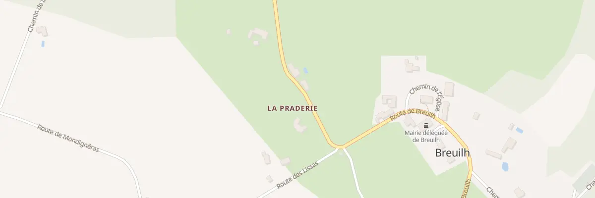 Plan du 723 Rte de Breuilh à Sanilhac
