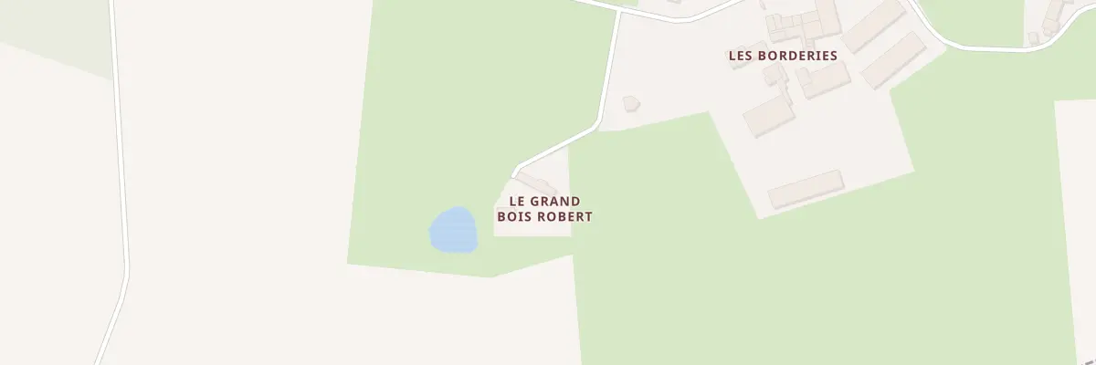 Plan du 5245 Le Grand Bois Robert à La Puye