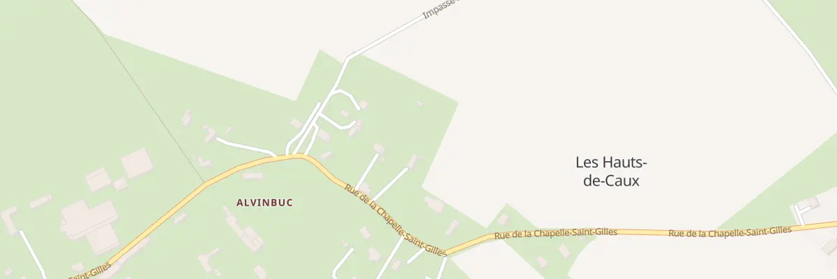 Plan du 770 Rue de la Chapelle St Gilles aux Hauts-de-Caux