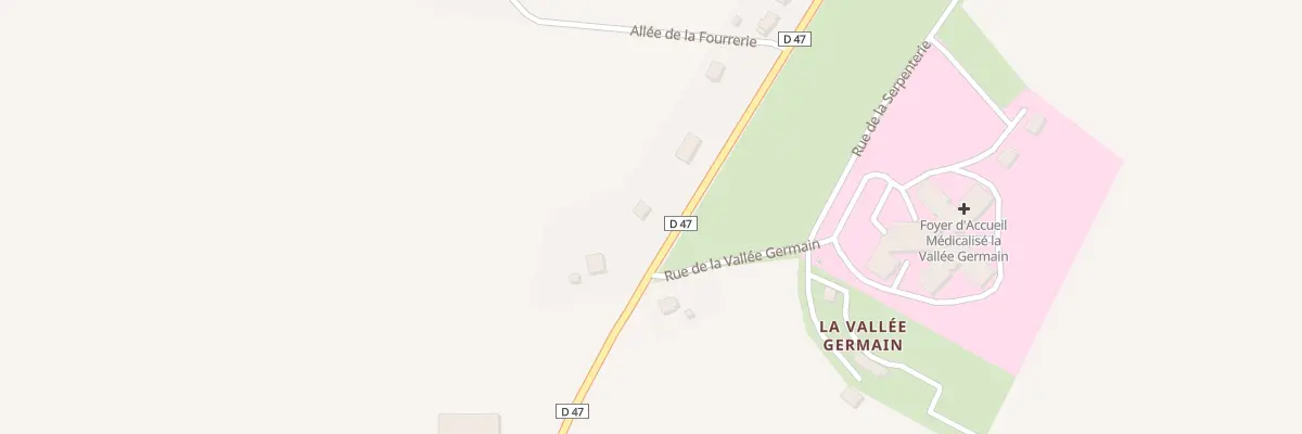 Plan du 50 Rue de l’Ermitage aux Hermites