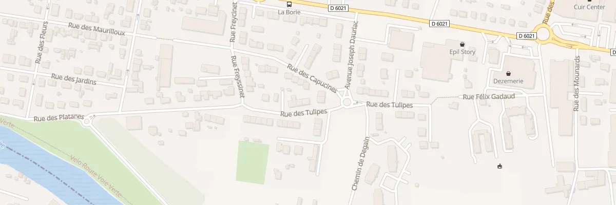 Plan du 13 Rue des Tulipes à Trélissac