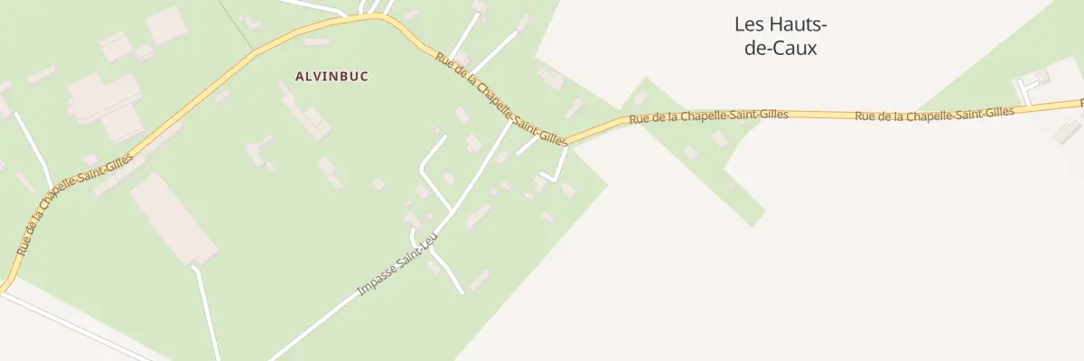 Plan du 669 Rue de la Chapelle St Gilles aux Hauts-de-Caux