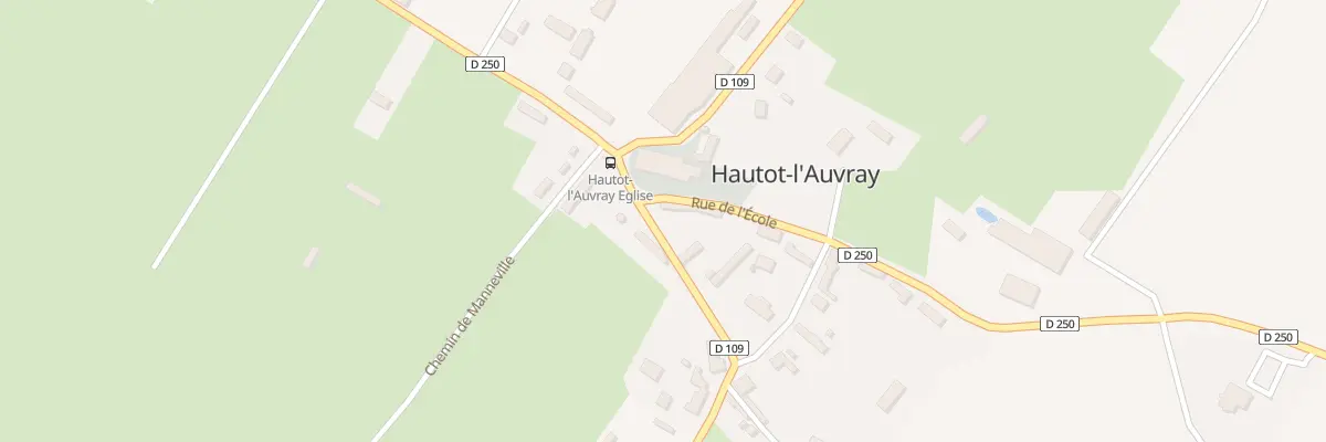 Plan du 1 Rte du Nouveau Monde à Hautot-l’Auvray