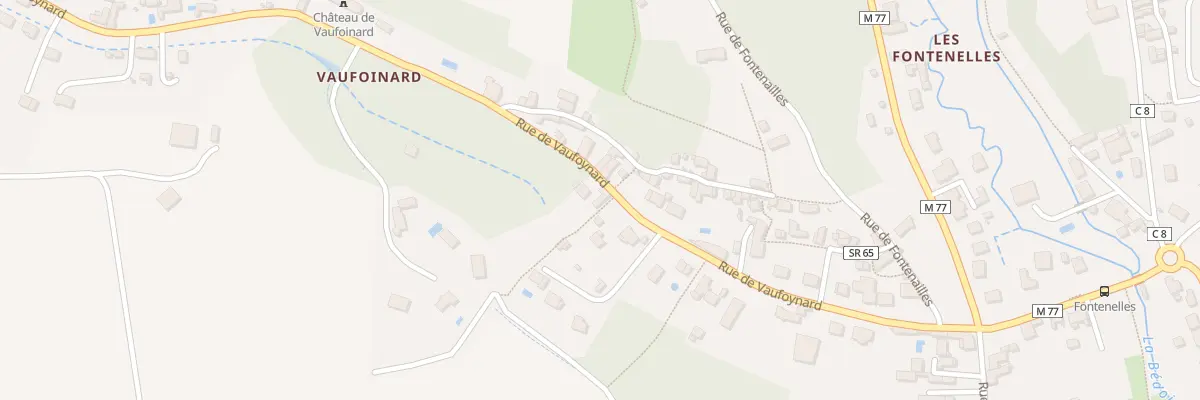 Plan du 27 Rue Vaufoynard à Rochecorbon