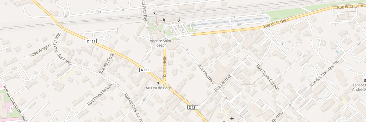 Plan du 13 Rue Haemers à Yvetot