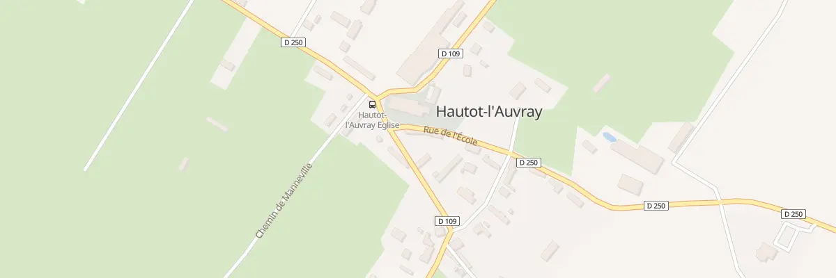 Plan du 3 Rte du Nouveau Monde à Hautot-l’Auvray
