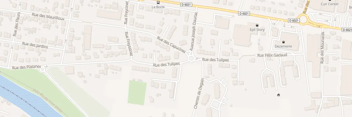 Plan du 15 Rue des Tulipes à Trélissac