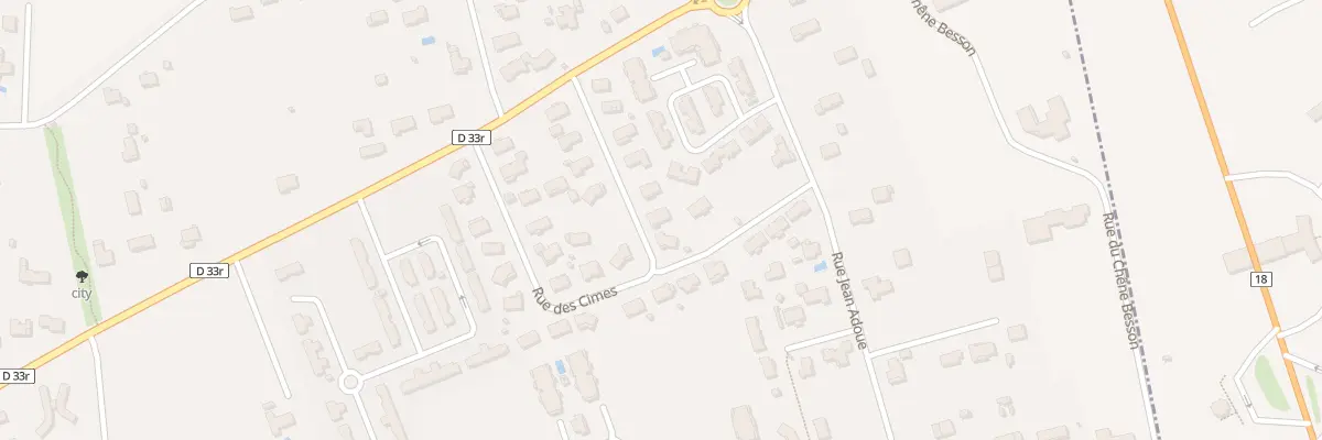 Plan du 28 Rue des Cimes à Saint-Gaudens