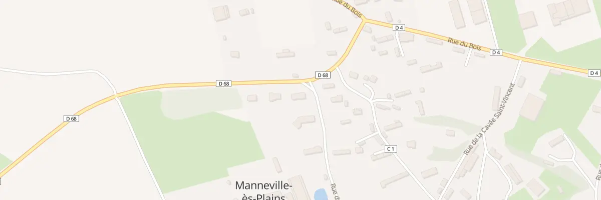 Plan du 545 Rue du Puits à Manneville-ès-Plains