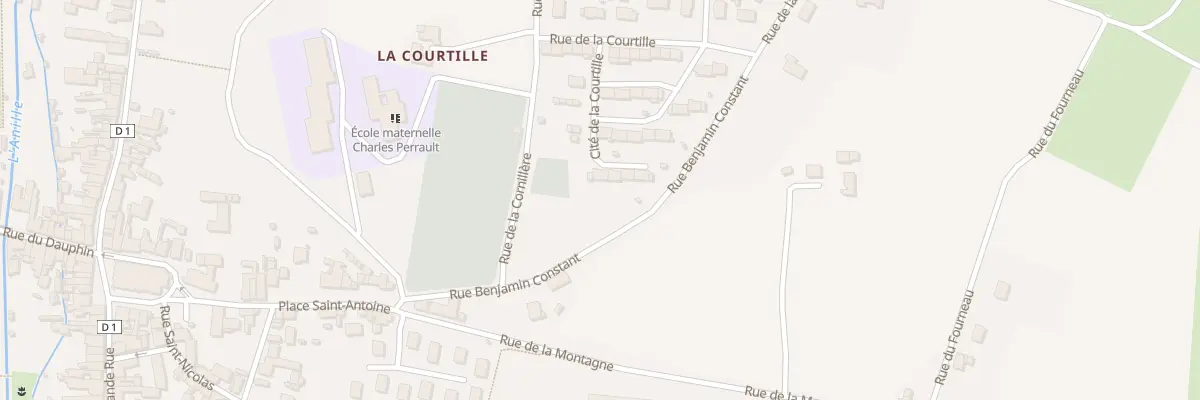 Plan du 27 Rue de la Courtille à Saint-Calais