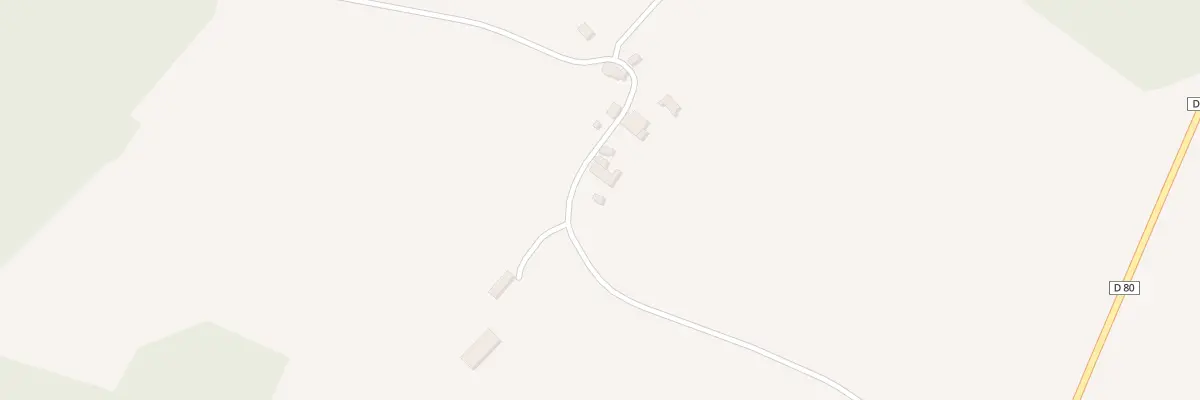 Plan du 208 La Villatte à Brillac
