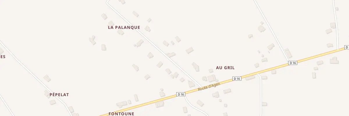 Plan du 124 Au Gril à Saint-Pierre-de-Clairac
