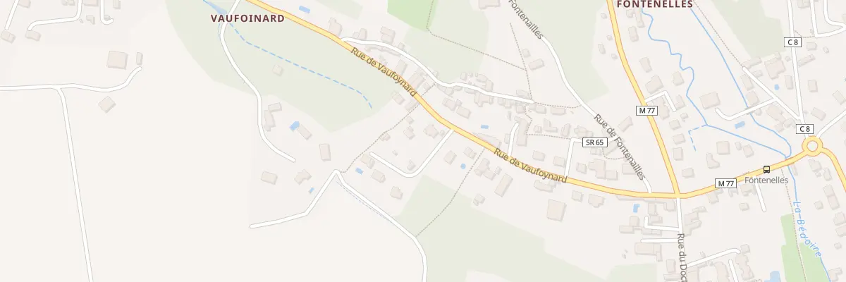 Plan du 23B Rue Vaufoynard à Rochecorbon