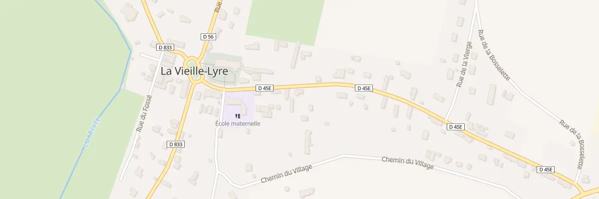 Plan du 15 Rue St Pierre à La Vieille-Lyre