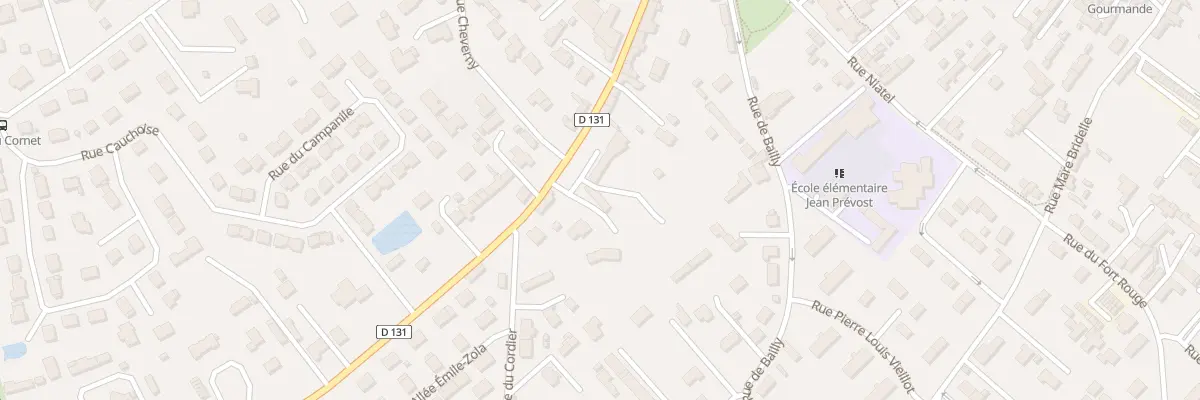 Plan du 61E Rue Ferdinand Lechevallier à Yvetot
