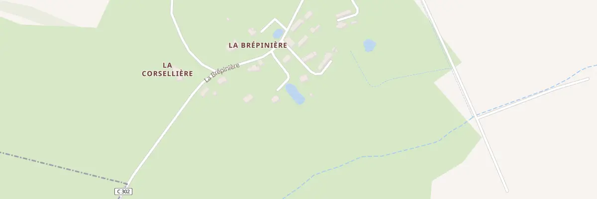 Plan du 15 La Brepenniere au Louroux