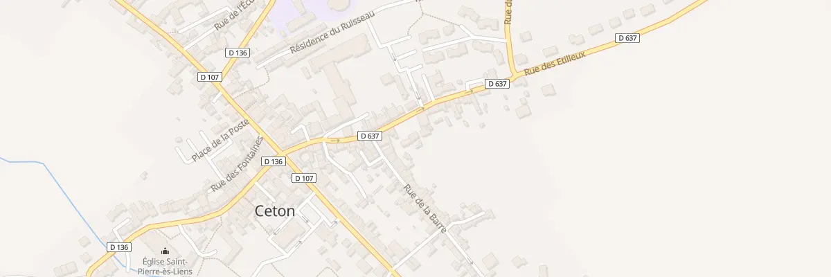 Plan du 7 Rue des Étilleux à Ceton