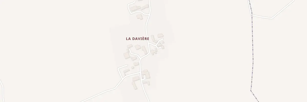 Plan du 12 La Daviere à Bournan