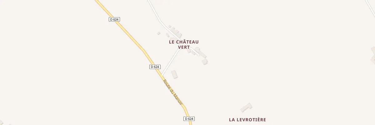 Plan du 2 Chateau-Vert à Verrières