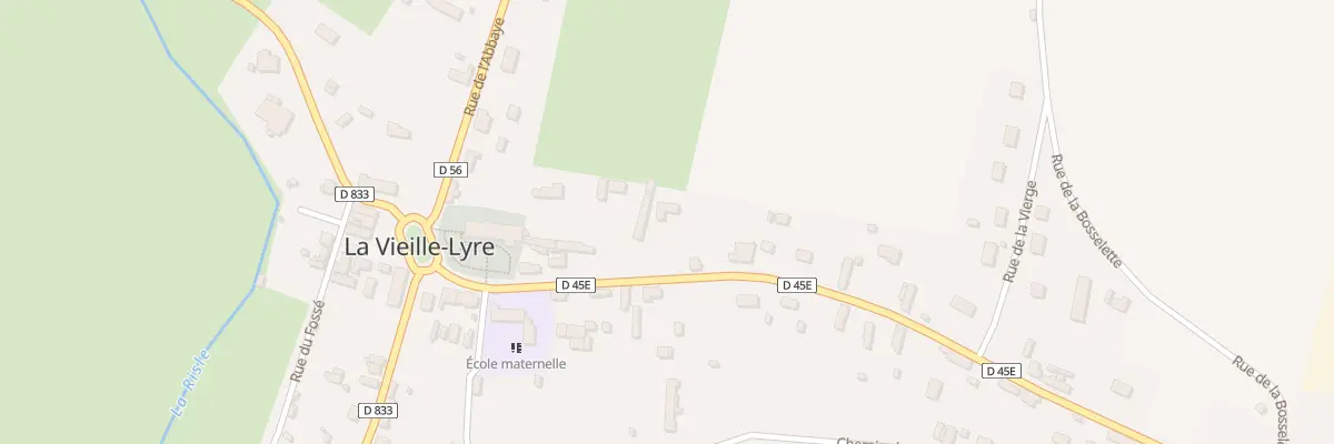 Plan du 8 Rue St Pierre à La Vieille-Lyre